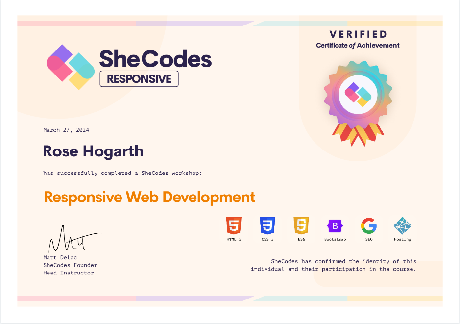 rose-hogarth-certificate-shecodes-responsive